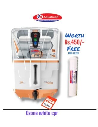 Ozone White Copper RO Water Purifier  | Pro Series | One year Warranty on RO Pump and Electric Power Supply | Consumables are chargeable | Free Installation worth Rs.549 and Two Times Free Home Service Visits (250×2=Rs.500 Free)