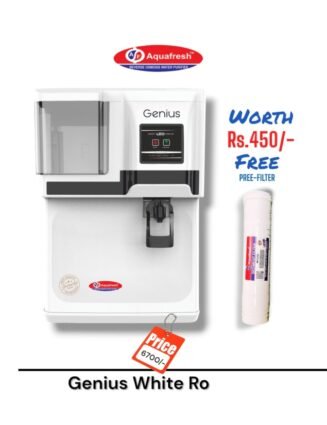 Genius Copper Alkaline Ro Water Purifier | Premium Series | One year Warranty on RO Pump and Electric Power Supply | Consumables are chargeable | Free Installation worth Rs.549 and Two Times Free Home Service Visits (250×2=Rs.500 Free)