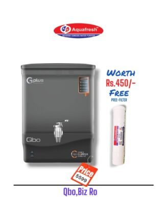 Qbo Black Copper Ro Water Purifier | Pro Series | One year Warranty on RO Pump and Electric Power Supply | Consumables are chargeable | Free Installation worth Rs.549 and Two Times Free Home Service Visits (250×2=Rs.500 Free) (Copy)